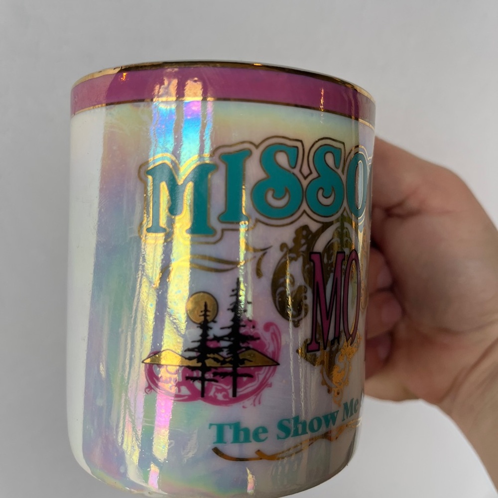3/$30 🌟 Vintage Iridescent Missouri Mug - Picture 2 of 7
